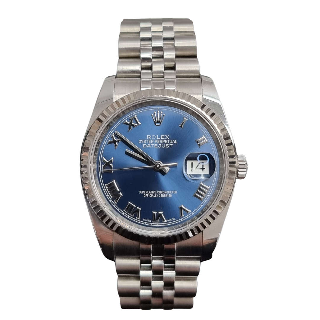 rolex datejust 36 roman numerals