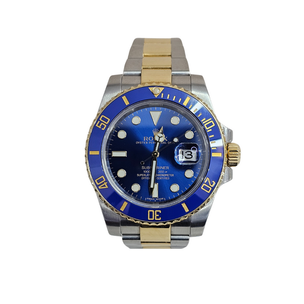 Submariner Date 40 Steel And Yellow Gold Blue Dial