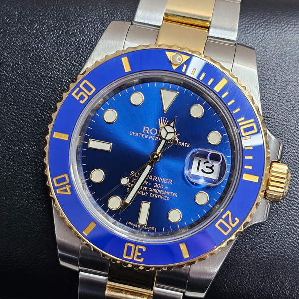 Submariner Date 40 Steel And Yellow Gold Blue Dial