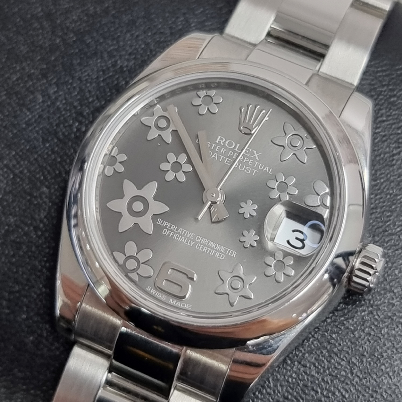 Datejust 31 Steel And Floral Dial