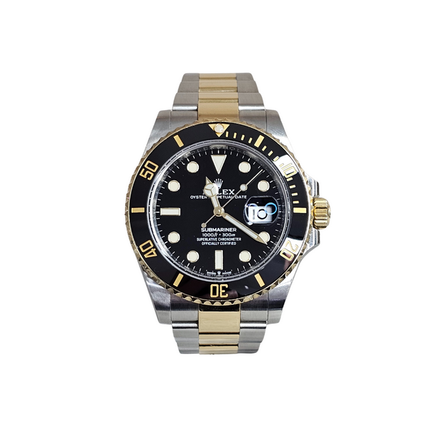 Submariner Date 41 Steel And Yellow Gold Black Dial