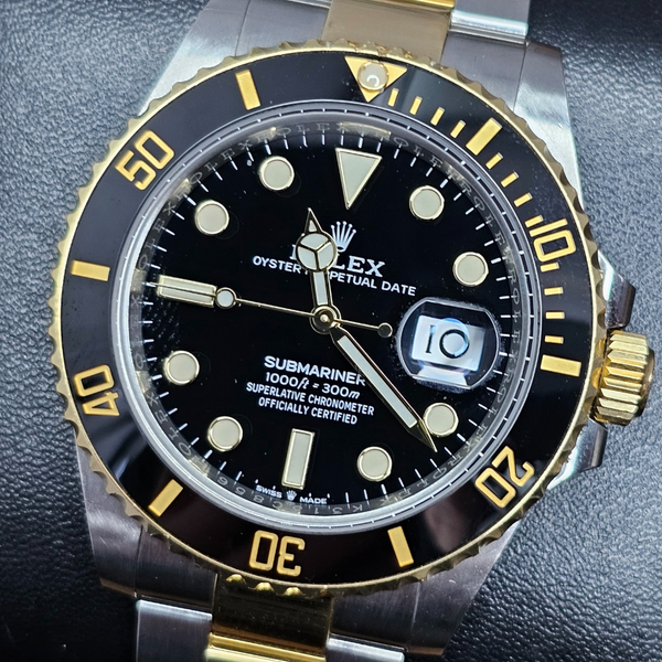 Submariner Date 41 Steel And Yellow Gold Black Dial