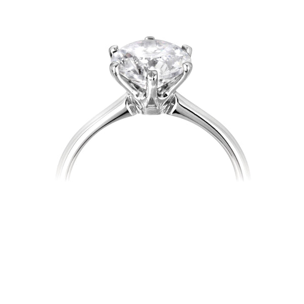 Single Stone Brilliant Cut Diamond Engagement Ring (0.60ct)