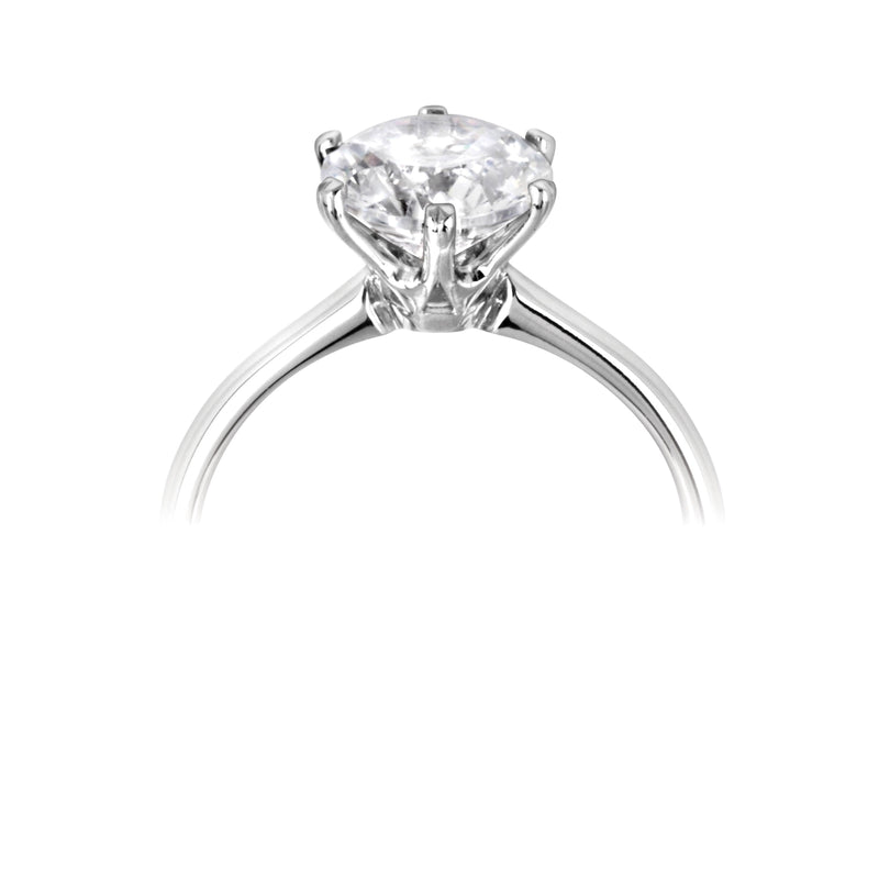 Single Stone Brilliant Cut Diamond Engagement Ring (0.60ct)