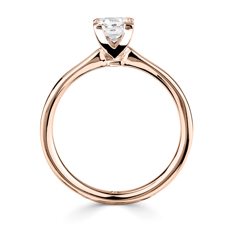 Single Stone Princess Cut Diamond Engagement Ring (0.75ct)
