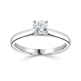 Single Stone Brilliant Cut Diamond Engagement Ring (0.25ct)