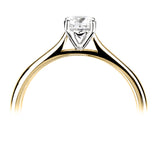 Single Stone Brilliant Cut Diamond Engagement Ring (0.25ct)