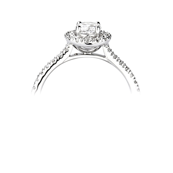 Single Stone Brilliant Cut Diamond Engagement Ring (0.43ct)