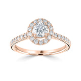 Single Stone Brilliant Cut Diamond Engagement Ring (0.43ct)
