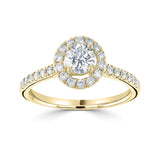 Single Stone Brilliant Cut Diamond Engagement Ring (0.55ct)