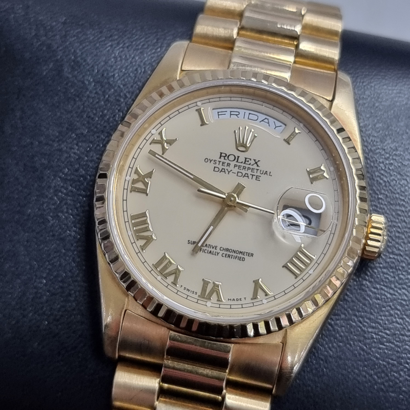 Day-Date 36 18ct Yellow Gold And Champagne Dial
